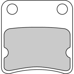 Ferodo Brake Pads Eco Friction FDB625EF Brake Pads Ferodo