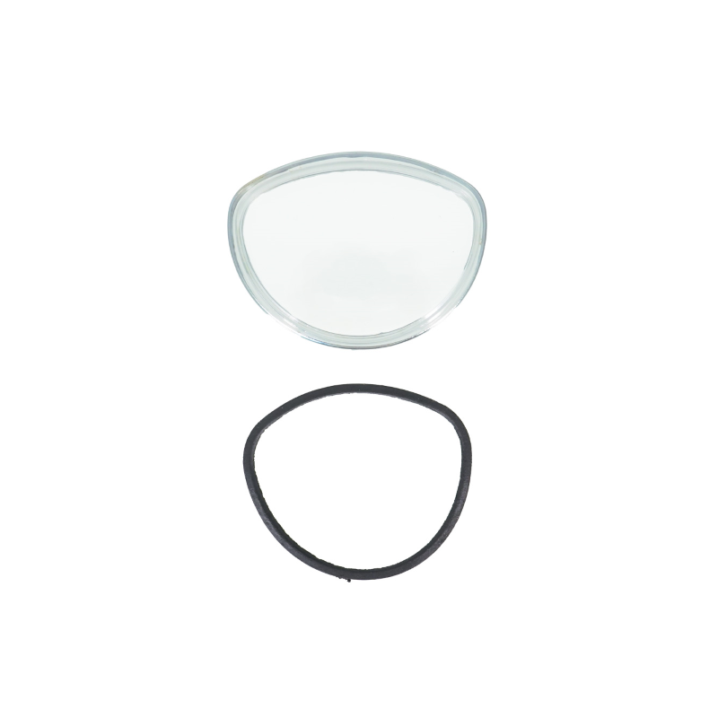 Chrome Odometer Bezel And Glass Kit Classic Piaggio Vespa Primavera-Et3-Rally-Ts-Sprint Veloce Odometers Rms Classic