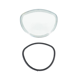 Chrome Odometer Bezel And Glass Kit Classic Piaggio Vespa Primavera-Et3-Rally-Ts-Sprint Veloce Odometers Rms Classic