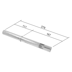 Tubo Gas Classic Piaggio Vespa 50-90cc 1977- 138013 Cavetteria Rms Classic