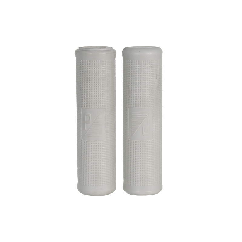 Pair Of Beige Grips Ø 21 Classic For Piaggio Vespa 50 L-R/125 Vma-Vnb 1-2/150 Vba Grips Rms Classic