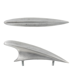  Classic Fender Crest Piaggio Vintage Vespa 150cc Rearview Mirrors Rms Classic