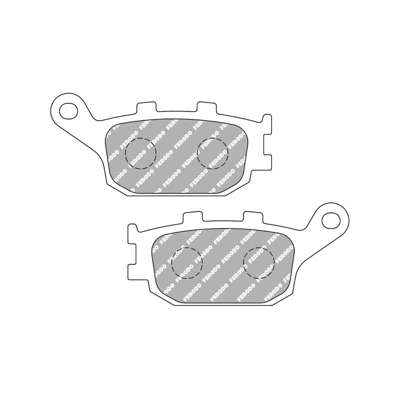 Ferodo Brake Pads Eco Friction FDB754EF Brake Pads Ferodo