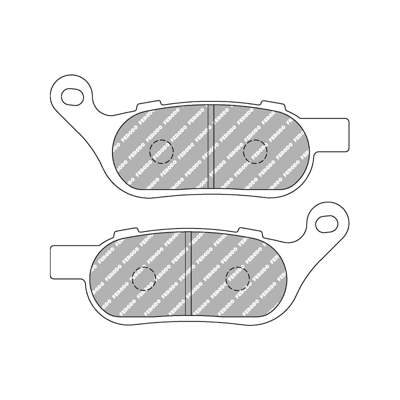 Ferodo Brake Pads Sinter Grip Road FDB2251ST Brake Pads Ferodo