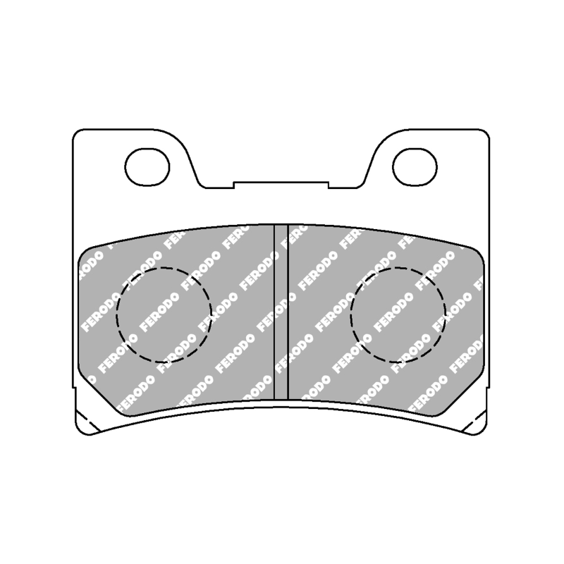 Ferodo Brake Pads Sinter Grip Road FDB637ST Brake Pads Ferodo