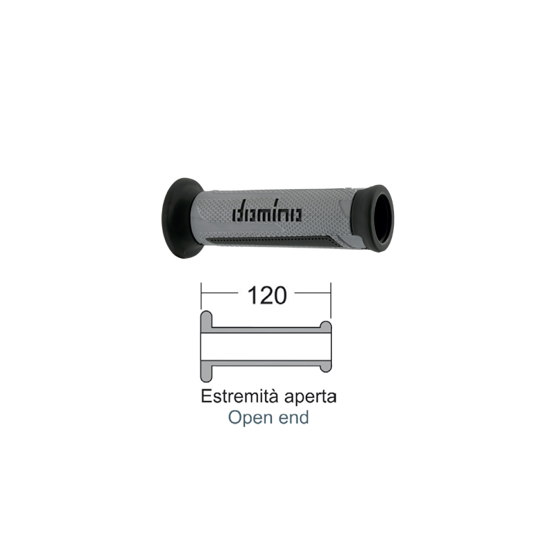 Domino Grips Turismo Silver/Anthracite Grips Domino