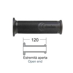 Domino Black Domino Style Grips Grips Domino