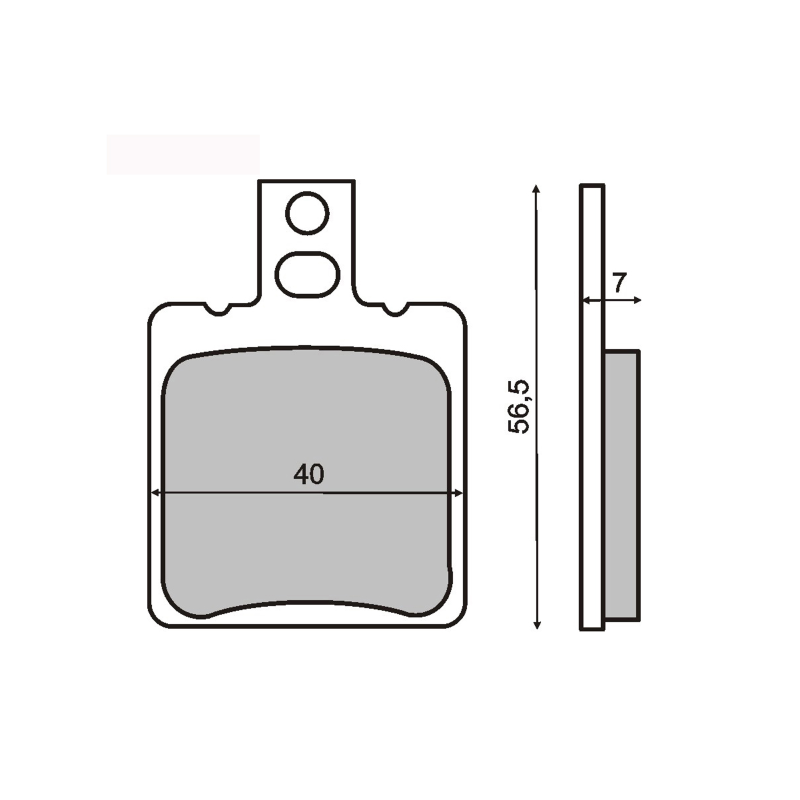 Sinter-Tech Brake Pads Aprilia RX50 Brake Pads RMS