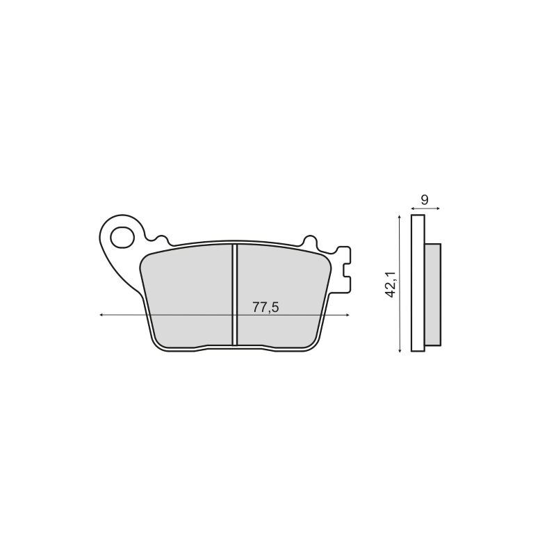 Sinter-Tech Brake Pads Suzuki Gsx-R 600cc Brake Pads RMS