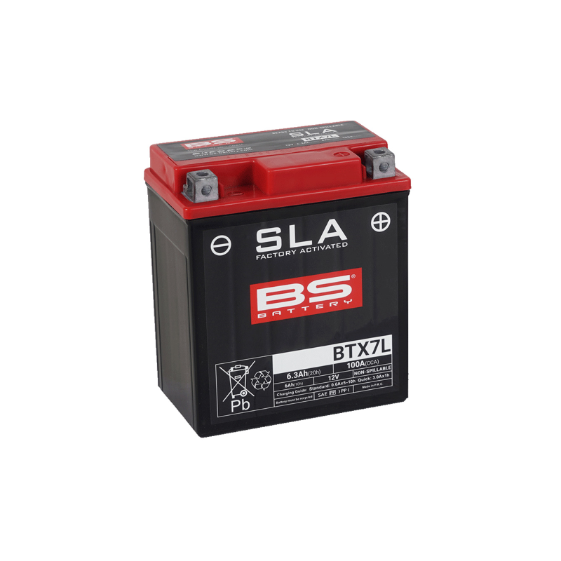 Batteria Bs Sla BTX7L Batterie al Piombo BS-Battery
