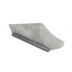  Tunnel Right Side Piaggio Vespa Sheet Metal Parts RMS