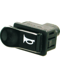 Pulsante Clacson Classic Piaggio 292364 - Nero Boutons Rms Classic
