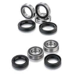 Front & Rear Wheel Bearing Kit Factory Links For Honda/Red Moto Bearings Factory Links