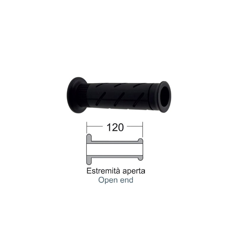 Manopole Domino Nere Honda Sh 300cc/Integra 700cc Manopole Domino