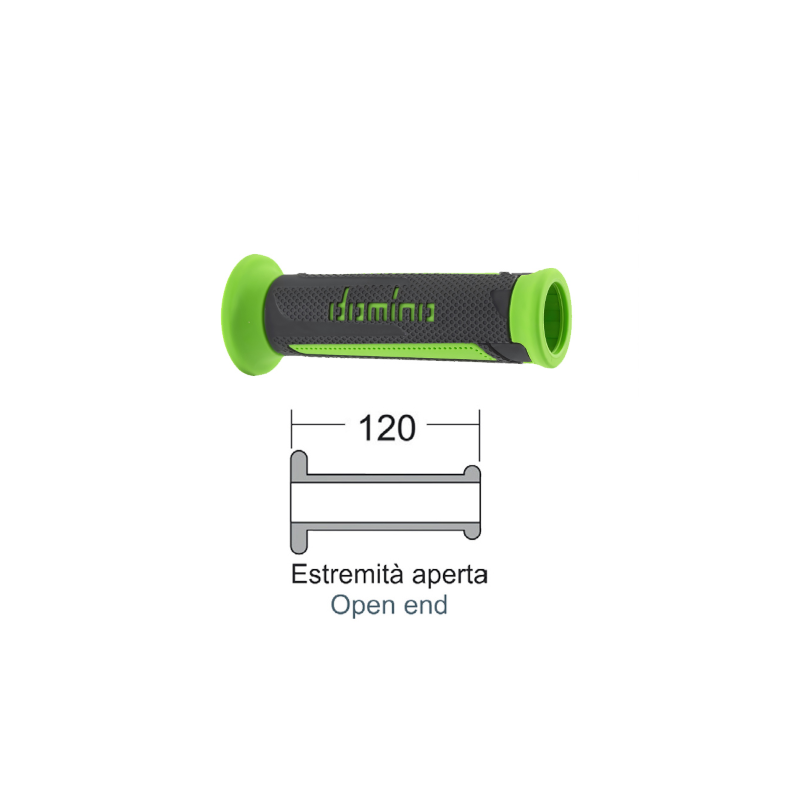 Domino Grips Turismo Green/Anthracite Grips Domino