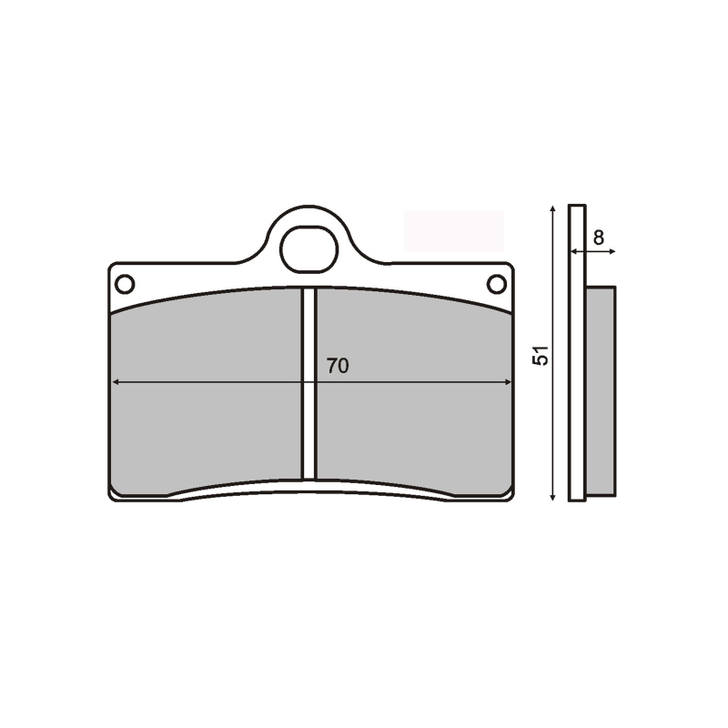 Pastiglie Freno Sinter-Tech Aprilia Rs 250 Pastillas de freno RMS