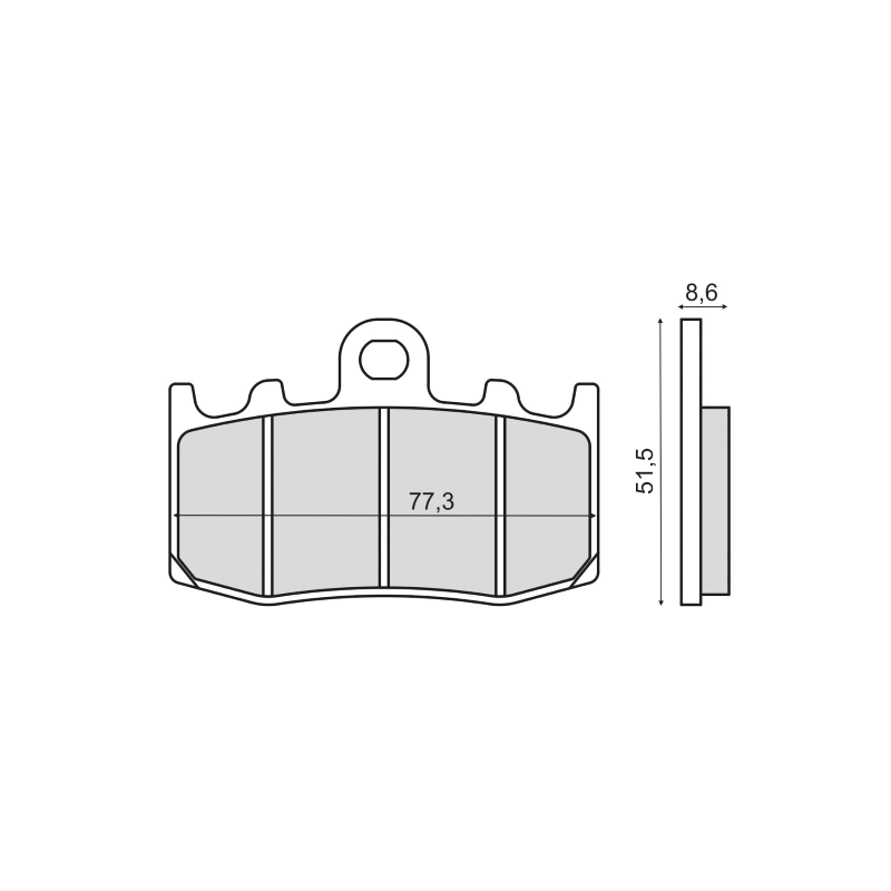 Pastiglie Freno Sinter-Tech Bmw K 1200S Pastillas de freno RMS