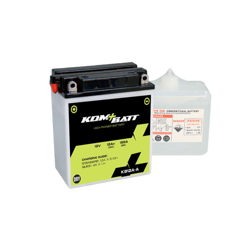 Kombatt Battery KB12A-A Lead-Acid Batteries Kombatt