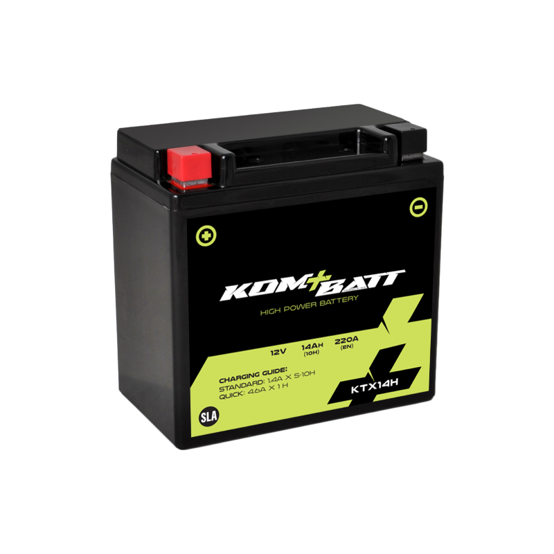 Kombatt Battery Sla-Max KTX14H Lead-Acid Batteries Kombatt