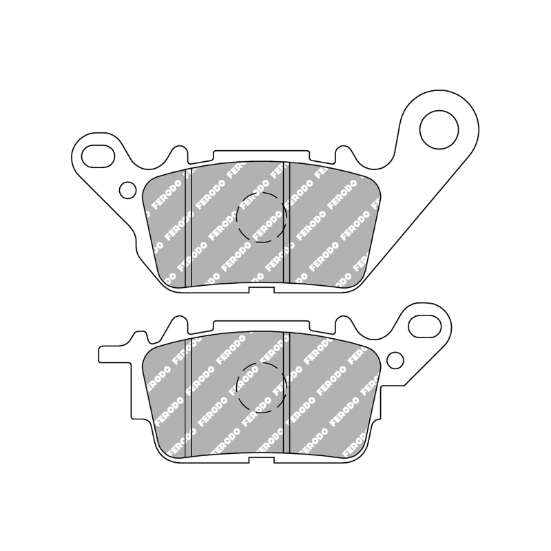 Ferodo Brake Pads Ferodo Eco Friction FDB2290EF Brake Pads Ferodo