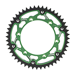Rear Sprocket 460 - 49 X-Race Green Sprockets Chiaravalli Group Spa