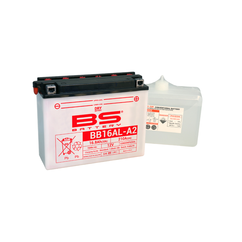Batteria Bs BB16AL-A2 Batterie al Piombo BS-Battery