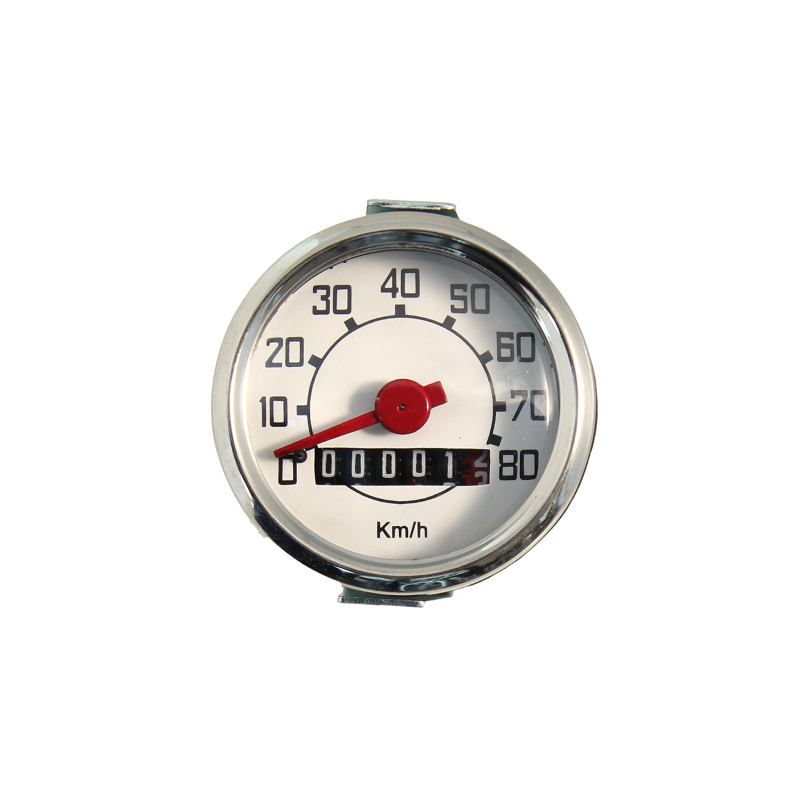  Classic Speedometer Piaggio Vespa 50cc Tondo 80KMH 190743 Odometers Rms Classic