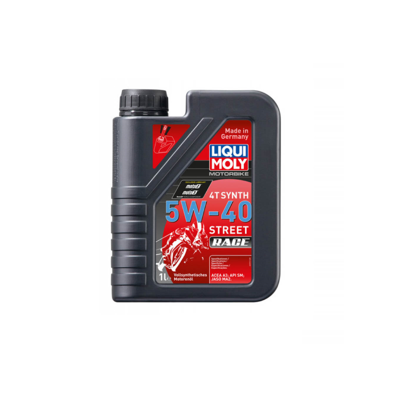 Liquimoly Engine Oil 4T 5W-40 Street Race 1L Oils and lubricants LIQUI MOLY