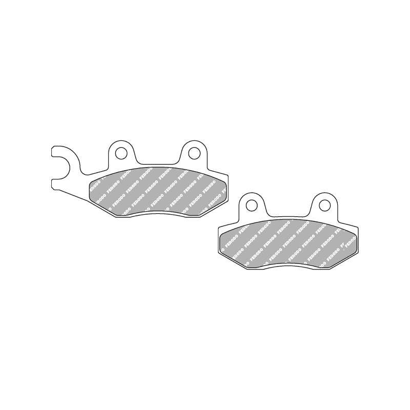 Ferodo Brake Pads Eco Friction FDB497EF Brake Pads Ferodo