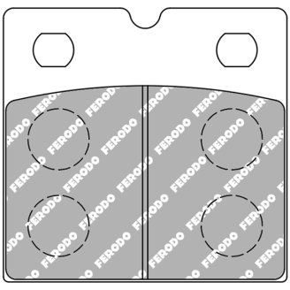 Ferodo Brake Pads Eco Friction FDB108EF Brake Pads Ferodo