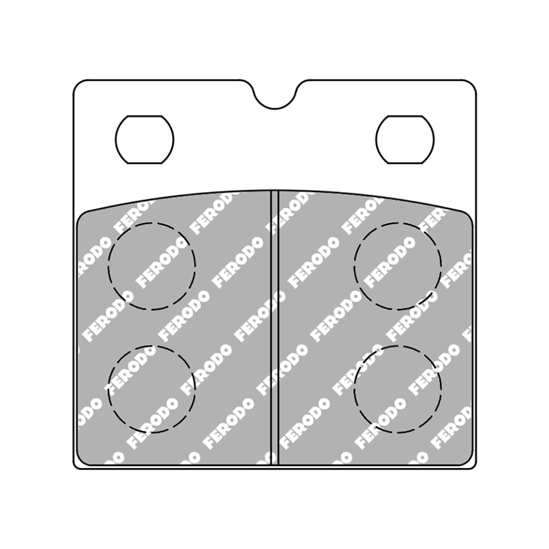 Ferodo Brake Pads Eco Friction FDB108EF Brake Pads Ferodo