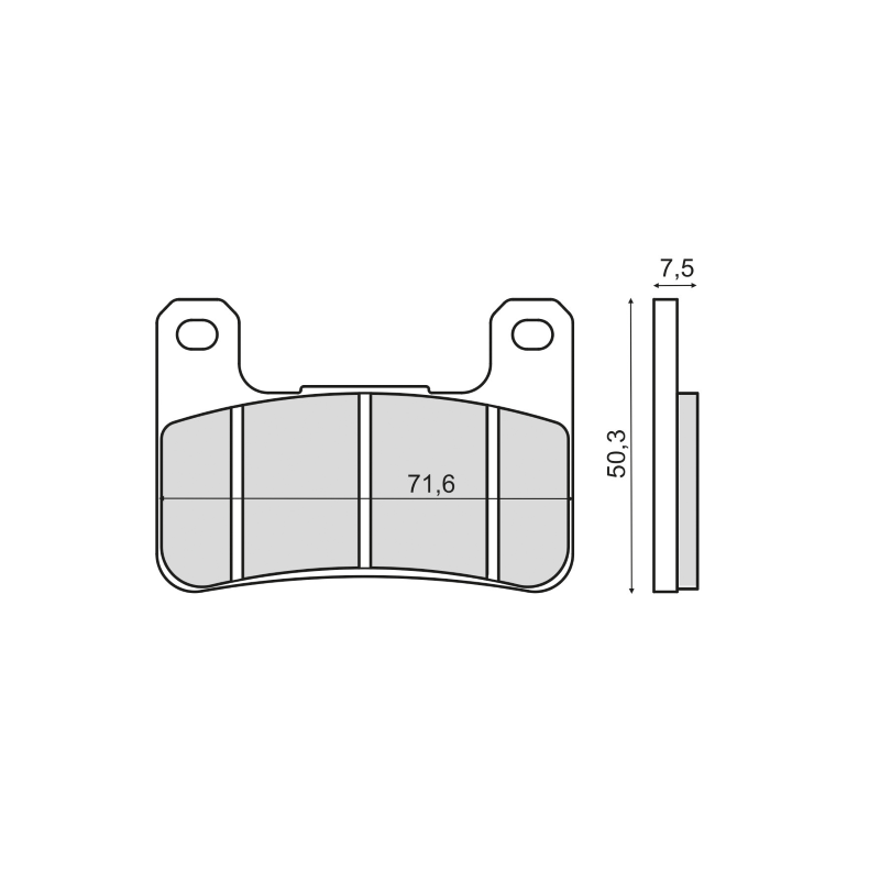 Sinter-Tech Brake Pads Kawasaki Z1000 Abs Brake Pads RMS