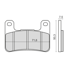 Sinter-Tech Brake Pads Kawasaki Z1000 Abs Brake Pads RMS