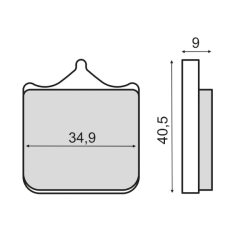 Pastiglie Freno Sinter-Tech Bmw S 1000RR Pastillas de freno RMS