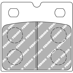 Pastiglie Freno Ferodo Platinum Road FDB148P Pastillas de freno Ferodo