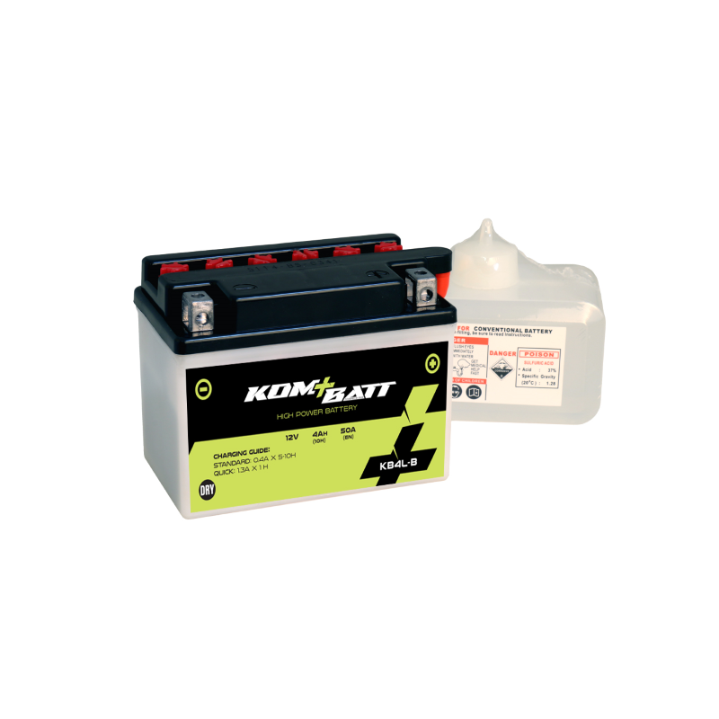 Kombatt Battery KB4L-B Lead-Acid Batteries Kombatt