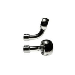 M10 75° Banjo, Cromato Kits für geflochtene Metallrohre Evok