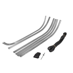 Serie Strisce Pedana Classic Piaggio Vespa Px 125-150-200cc 610231M Verkleidungen und Kunststoffteile Rms Classic