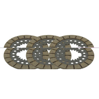 Serie Completa Dischi Frizione Standard Vespa 150 Gs VS1T-VD1TS 55 Ferodo FCS0724/2 Kupplungsscheiben Ferodo