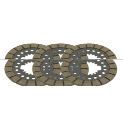 Ferodo Set Of Standard Vespa 150 Gs VS1T-VD1TS 55 Clutch Plates FCD0724 Clutch Discs Ferodo