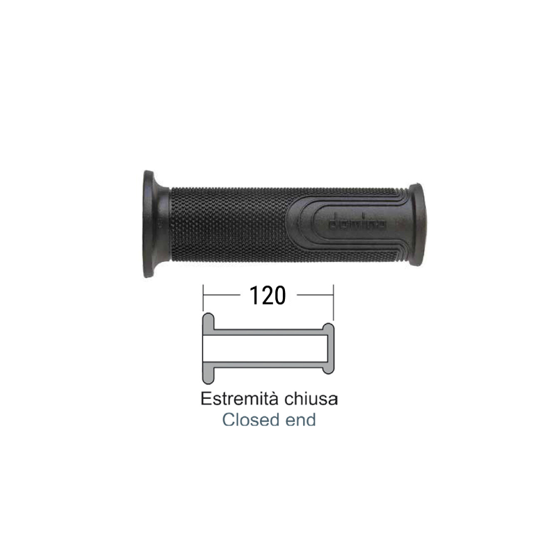 Domino Black Domino Style Grips Grips Domino