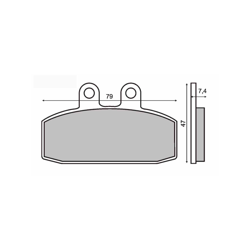 Pastiglie Freno Sinter-Tech Aprilia Scarabeo 125 Bremsbeläge RMS