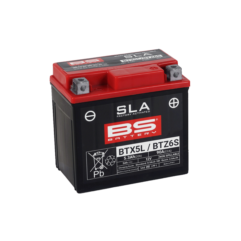 Bs Battery Sla BTX5L Lead-Acid Batteries BS-Battery