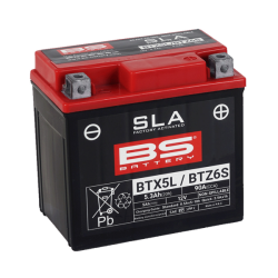 Batteria Bs Sla BTX5L Blei-Säure-Batterien BS-Battery