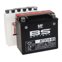 Batteria Bs Mf BTX14-Bs Batterie al Piombo BS-Battery