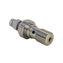 M10x1.00 Single Bleed Banjo Bolt, Chrome Braided Hose Kits Evok