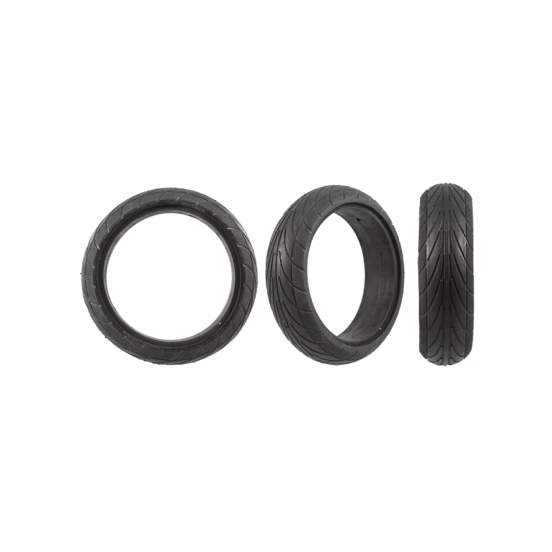 Tyre Electric Scooter - 200 X 50, Black, Solid Motorcycle and Scooter Protection Mogo