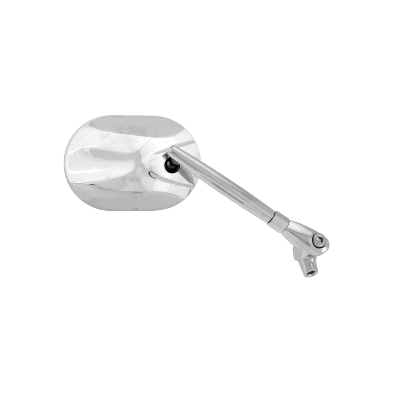 Coppia Specchietti Universali Alluminio Specchi Retrovisori RMS