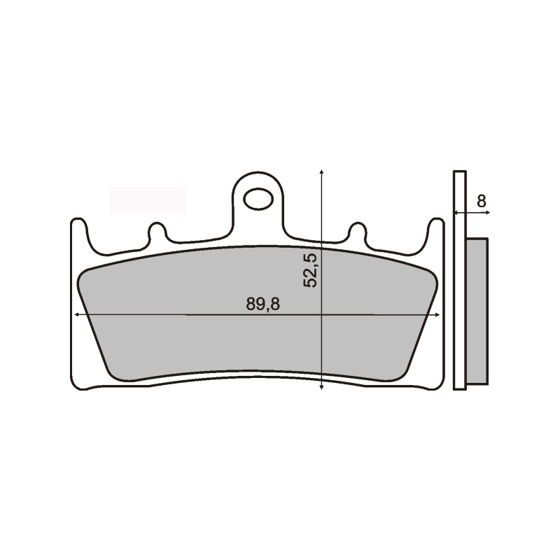 Sinter-Tech Brake Pads Suzuki Gsx 1400cc Brake Pads RMS