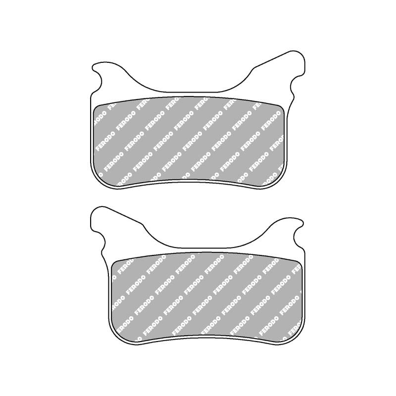 Pastiglie Freno Ferodo Sinter Grip Road FDB2245ST Pastillas de freno Ferodo